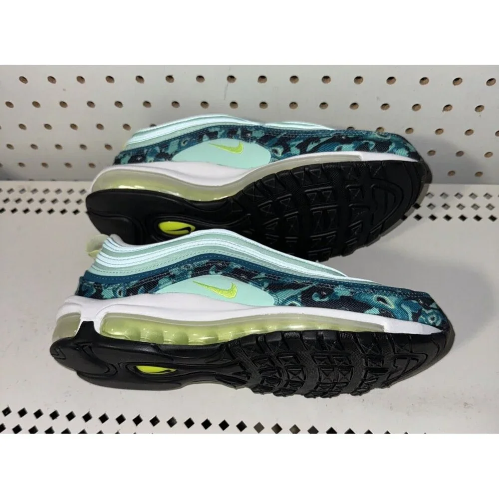 Nike Air Max 97 Moth Camo Womens Athletic Shoes Sneakers Size 6 DX3366-300